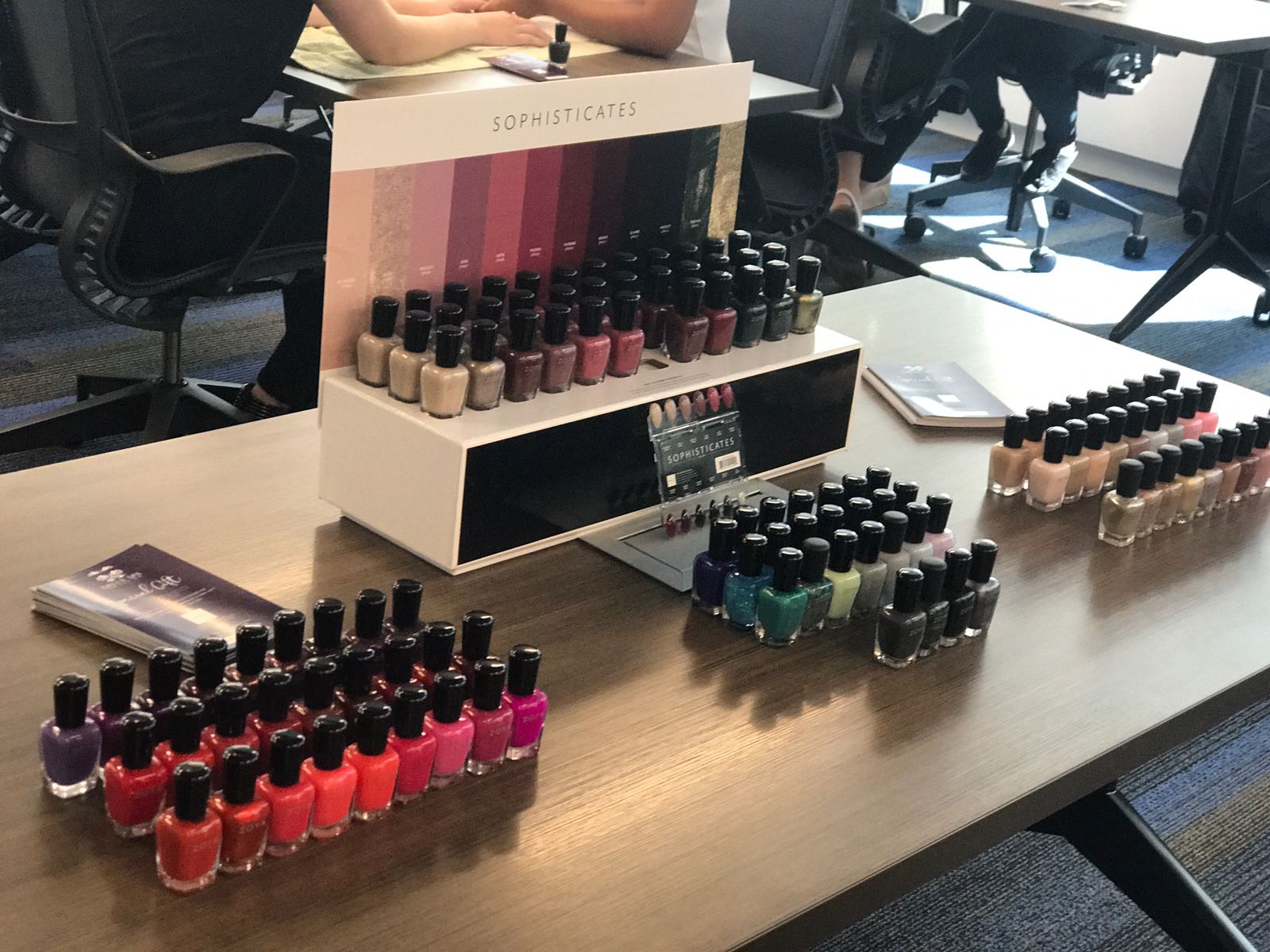 In office services with the best manicure in NYC Green Spa on the Go