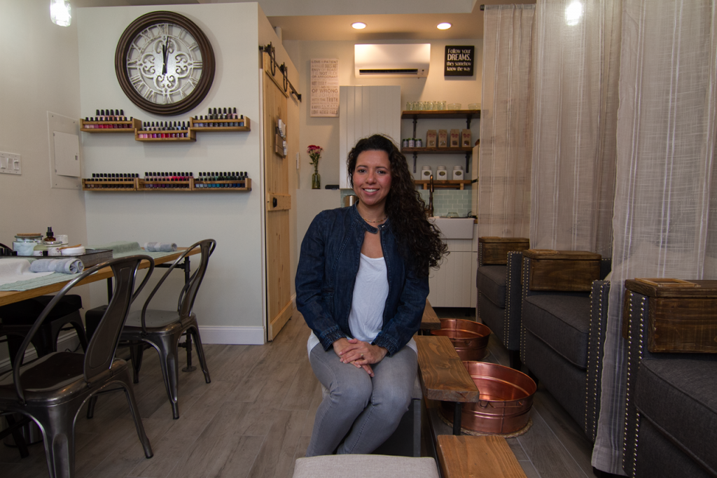 Marianella Aguirre. The face behind Green Spa on the Go Green Spa on